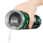customized-charlotte-49ers-superman-emblem-green-black-skinny-tumbler-best-selling.webp