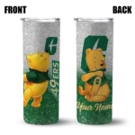 customized-charlotte-49ers-winnie-the-pooh-green-gray-skinny-tumbler-best-selling.webp