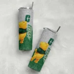 customized-charlotte-49ers-winnie-the-pooh-green-gray-skinny-tumbler-best-selling.webp