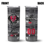 customized-cincinnati-bearcats-chevron-v-red-gray-skinny-tumbler-best-selling.webp