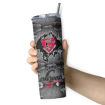 customized-cincinnati-bearcats-chevron-v-red-gray-skinny-tumbler-best-selling.webp