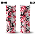 customized-cincinnati-bearcats-claw-marks-red-white-skinny-tumbler-best-selling.webp