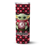 customized-cincinnati-bearcats-yoda-cozy-red-black-skinny-tumbler-best-selling.webp