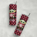 customized-cincinnati-bearcats-yoda-cozy-red-black-skinny-tumbler-best-selling.webp