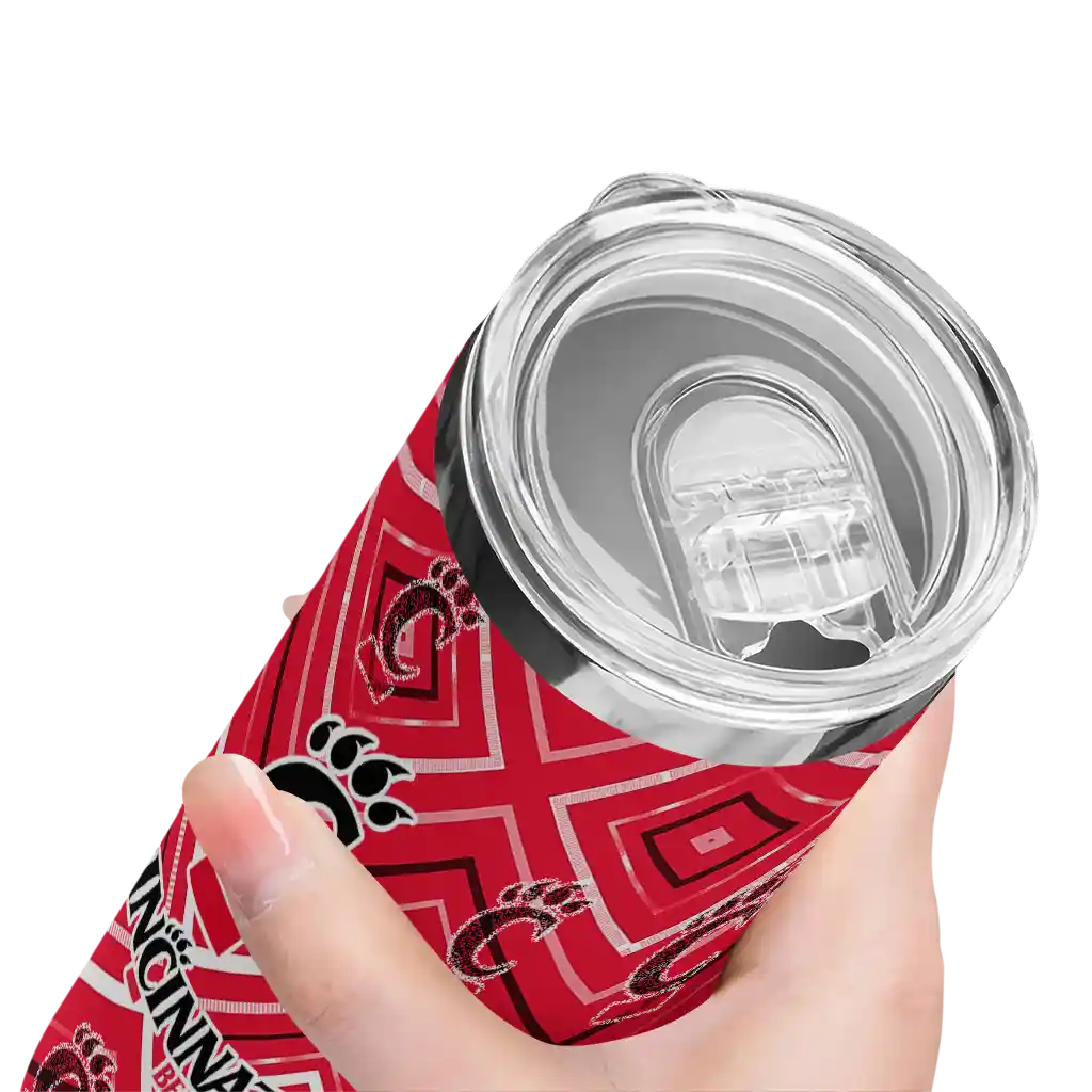 customized-cincinnati-bearcats-zipper-leopard-red-skinny-tumbler-high-quality.webp