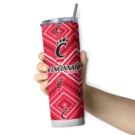 customized-cincinnati-bearcats-zipper-leopard-red-skinny-tumbler-best-selling.webp