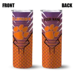 customized-clemson-tigers-chevron-stripes-orange-skinny-tumbler-best-selling.webp
