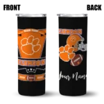 customized-clemson-tigers-helmet-belt-orange-black-skinny-tumbler-best-selling.webp