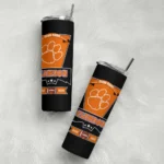 customized-clemson-tigers-helmet-belt-orange-black-skinny-tumbler-best-selling.webp