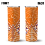 customized-clemson-tigers-monogram-burst-orange-white-skinny-tumbler-best-selling.webp