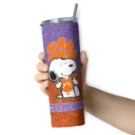 customized-clemson-tigers-snoopy-attitude-orange-skinny-tumbler-best-selling.webp