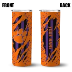 customized-clemson-tigers-star-pop-orange-black-skinny-tumbler-best-selling-1.webp