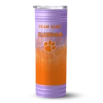 customized-clemson-tigers-swirl-texture-orange-skinny-tumbler-best-selling.webp
