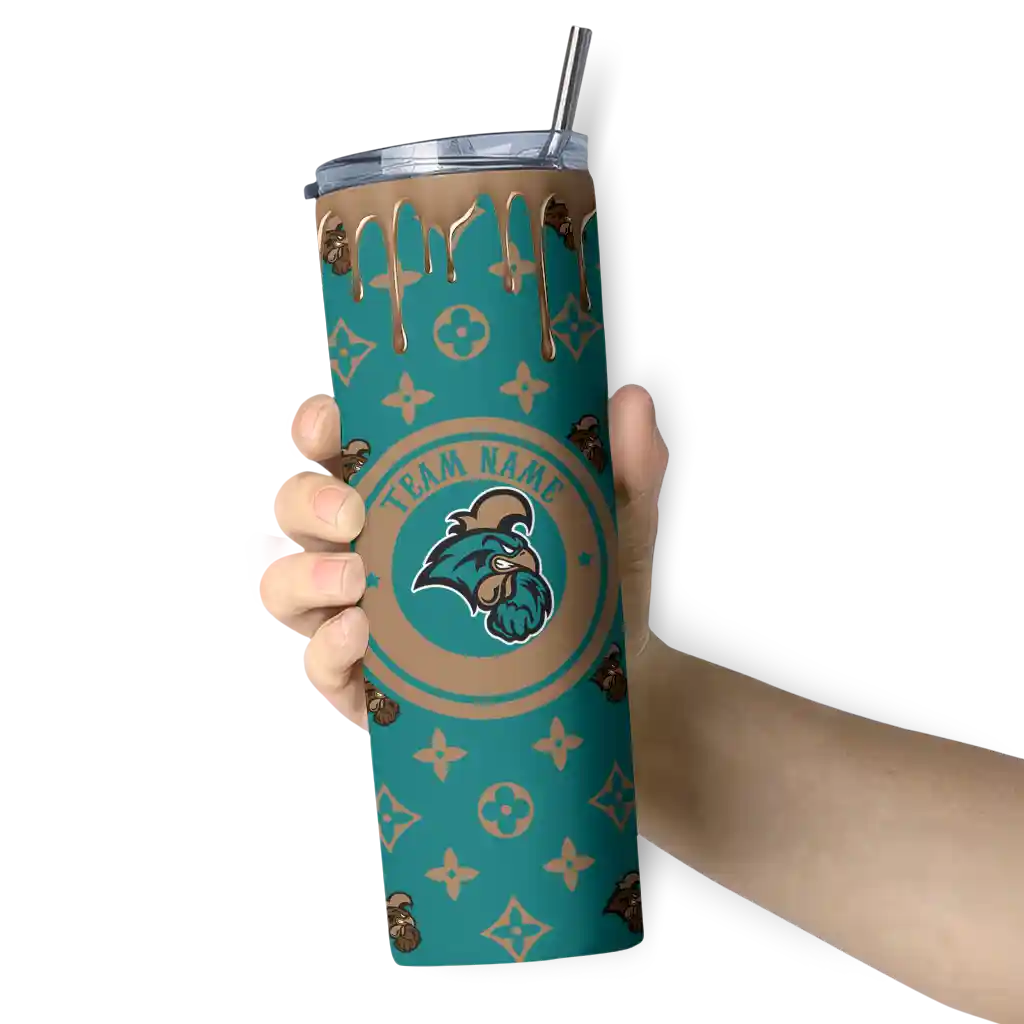 customized-coastal-carolina-chanticleers-camo-streak-green-skinny-tumbler-premium-grade-1.webp
