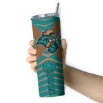 customized-coastal-carolina-chanticleers-camo-texture-green-skinny-tumbler-best-selling.webp