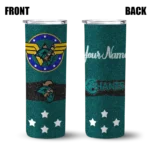 customized-coastal-carolina-chanticleers-star-cluster-green-skinny-tumbler-best-selling-1.webp
