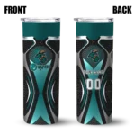 customized-coastal-carolina-chanticleers-superman-emblem-green-black-skinny-tumbler-best-selling.webp