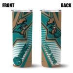 customized-coastal-carolina-chanticleers-web-stripes-green-white-skinny-tumbler-best-selling.webp