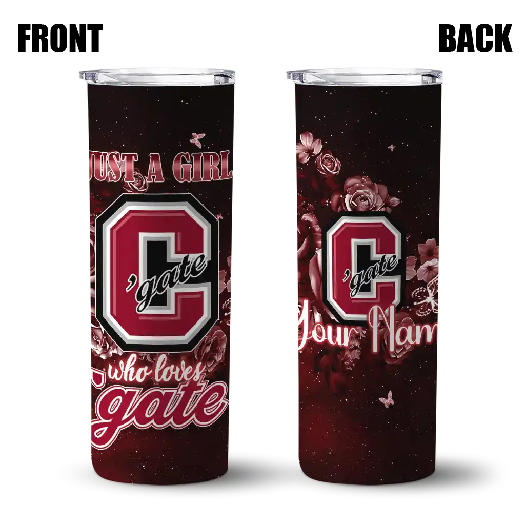 customized-colgate-raiders-rose-romance-maroon-black-skinny-tumbler-fashion-forward.webp