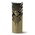 customized-colorado-buffaloes-chevron-stripes-gold-skinny-tumbler-best-selling.webp