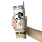 customized-colorado-buffaloes-snoopy-dog-gold-white-skinny-tumbler-best-selling.webp