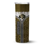 customized-colorado-buffaloes-sparkle-drip-gold-skinny-tumbler-best-selling.webp