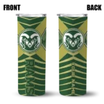 customized-colorado-state-rams-camo-texture-green-skinny-tumbler-best-selling.webp