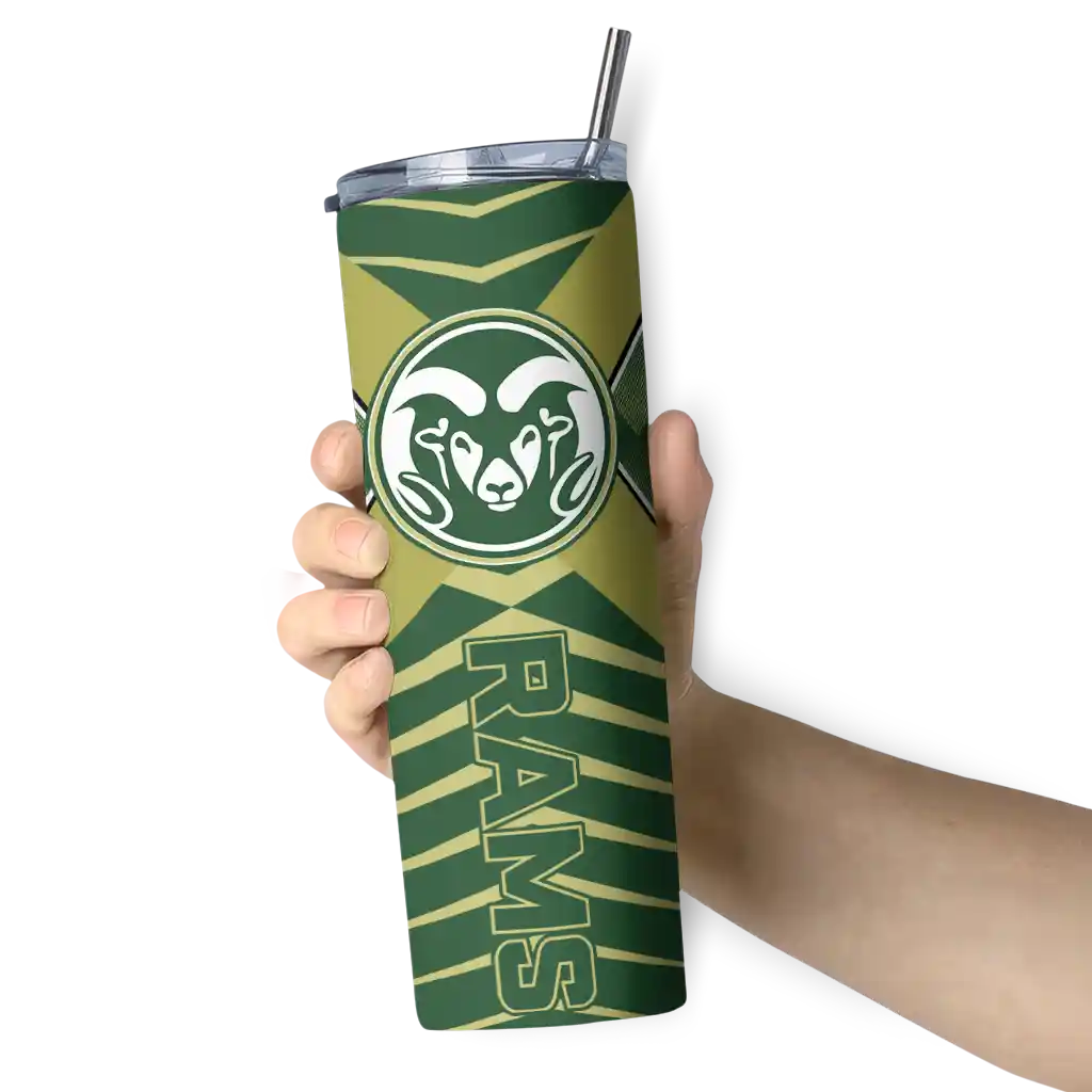 customized-colorado-state-rams-camo-texture-green-skinny-tumbler-premium-grade.webp