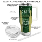 customized-colorado-state-rams-hexagon-armor-green-curved-tumbler-best-selling.webp