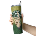 customized-colorado-state-rams-sparkle-lips-green-skinny-tumbler-best-selling.webp