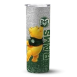 customized-colorado-state-rams-winnie-the-pooh-green-gray-skinny-tumbler-best-selling.webp