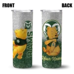 customized-colorado-state-rams-winnie-the-pooh-green-gray-skinny-tumbler-best-selling.webp