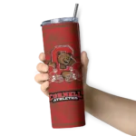 customized-cornell-big-red-chevron-patch-red-skinny-tumbler-best-selling.webp
