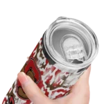 customized-cornell-big-red-claw-marks-red-white-skinny-tumbler-best-selling.webp