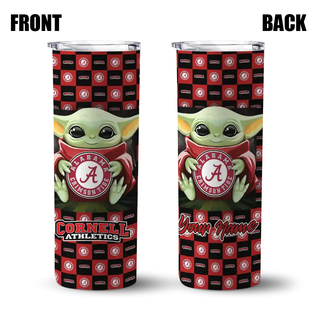 customized-cornell-big-red-yoda-cozy-red-black-skinny-tumbler-fashion-forward.webp