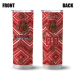 customized-cornell-big-red-zipper-leopard-red-skinny-tumbler-best-selling.webp