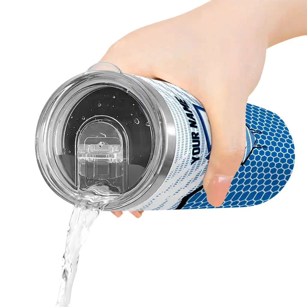 customized-creighton-bluejays-chevron-stripes-blue-skinny-tumbler-latest-model.webp