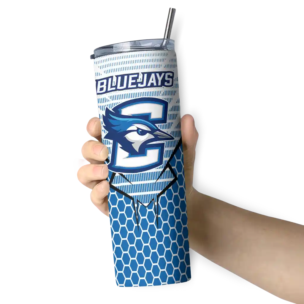 customized-creighton-bluejays-chevron-stripes-blue-skinny-tumbler-premium-grade.webp