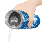 customized-creighton-bluejays-metallic-grid-blue-skinny-tumbler-best-selling.webp