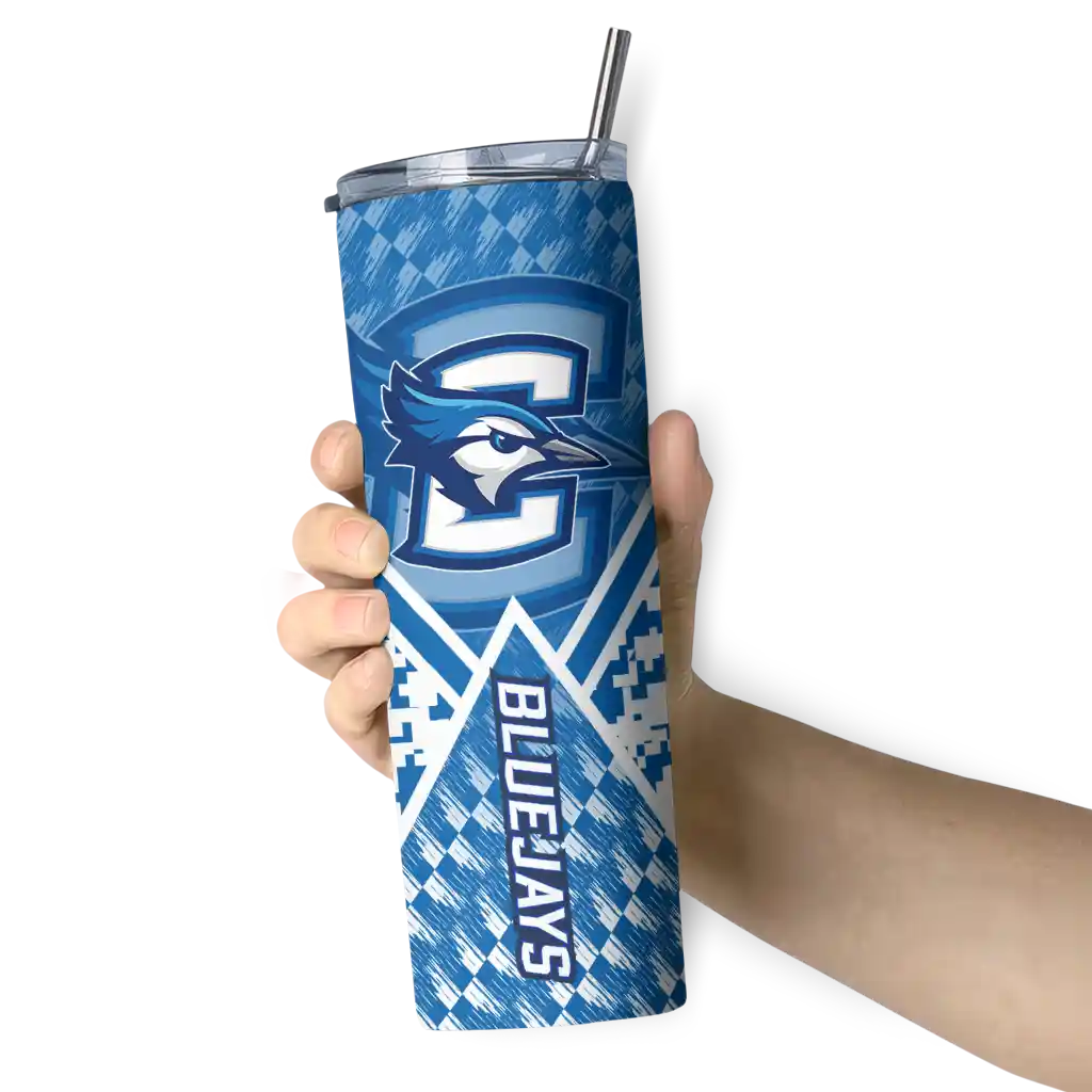 customized-creighton-bluejays-monogram-burst-blue-white-skinny-tumbler-premium-grade.webp