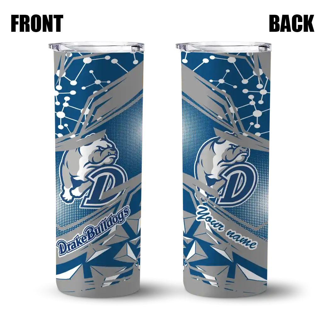 customized-drake-bulldogs-helmet-clash-blue-skinny-tumbler-fashion-forward.webp