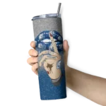 customized-drake-bulldogs-sparkle-lips-blue-skinny-tumbler-best-selling-1.webp