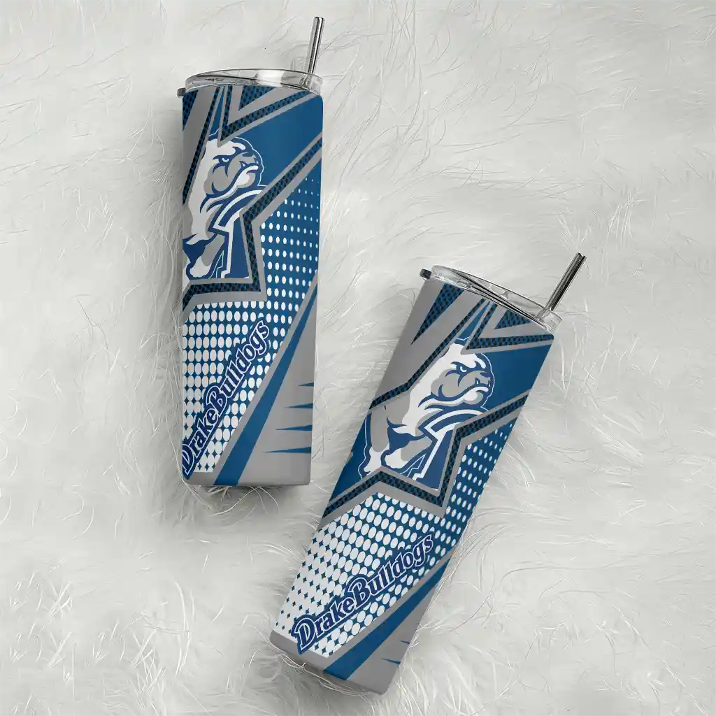customized-drake-bulldogs-web-stripes-blue-white-skinny-tumbler-top-rated.webp