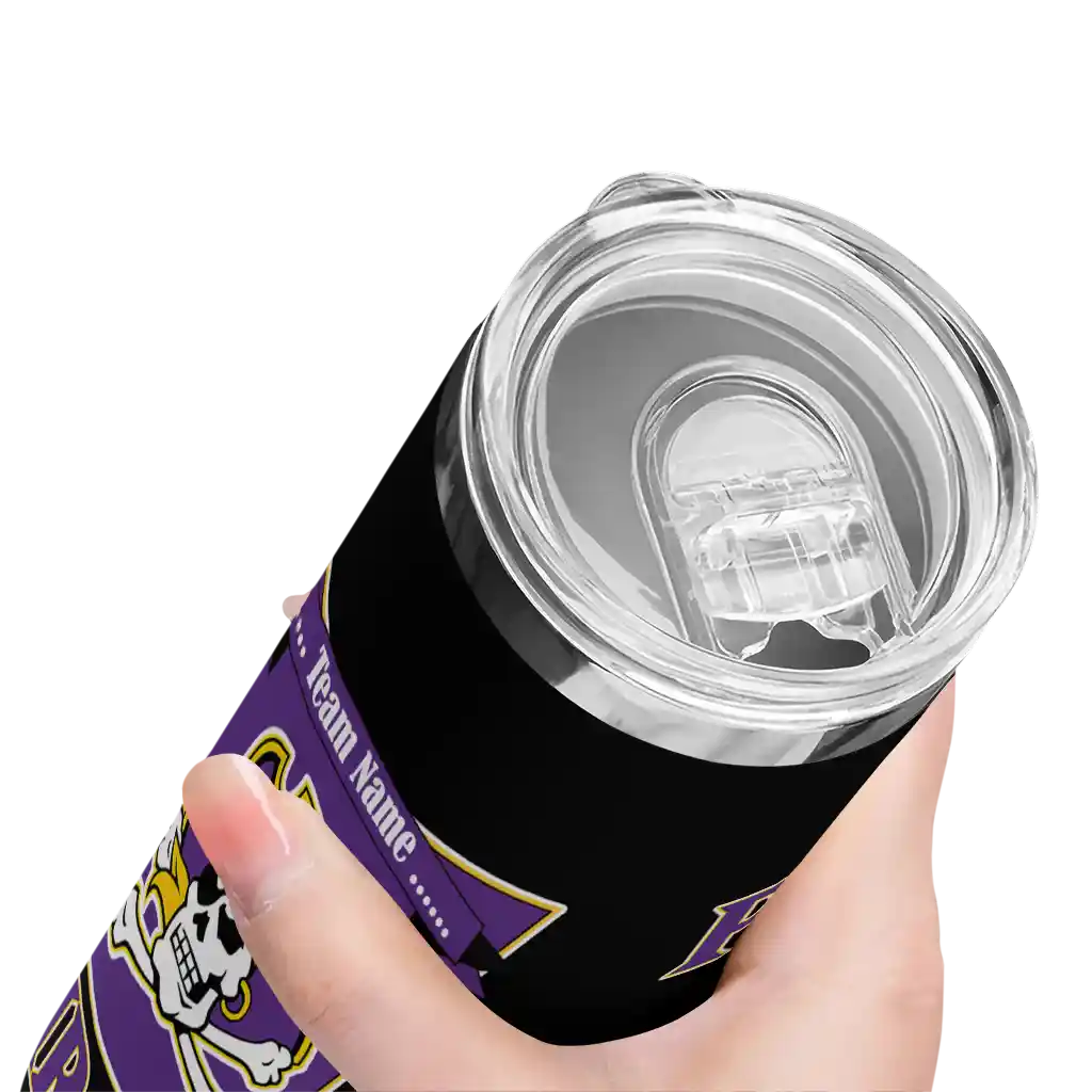 customized-east-carolina-pirates-helmet-belt-purple-black-skinny-tumbler-high-quality.webp