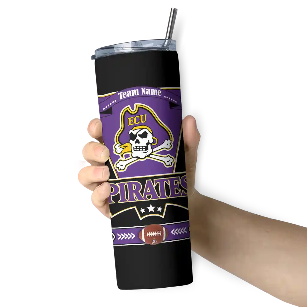 customized-east-carolina-pirates-helmet-belt-purple-black-skinny-tumbler-premium-grade.webp