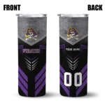 customized-east-carolina-pirates-hexagon-honeycomb-purple-black-skinny-tumbler-best-selling.webp