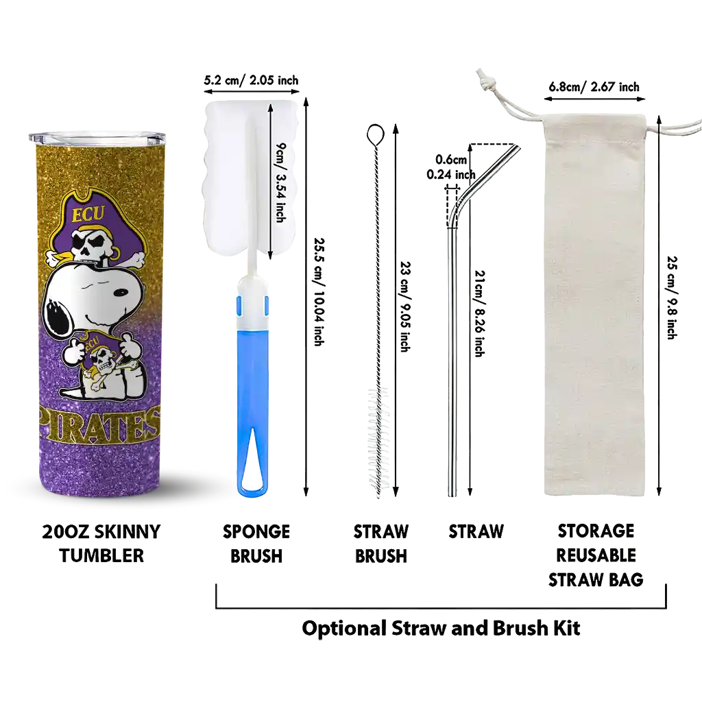 customized-east-carolina-pirates-snoopy-attitude-purple-skinny-tumbler-new-arrival.webp