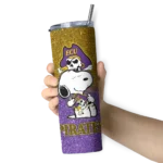 customized-east-carolina-pirates-snoopy-attitude-purple-skinny-tumbler-best-selling-1.webp