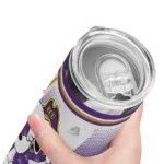 customized-east-carolina-pirates-snoopy-dog-purple-white-skinny-tumbler-best-selling.webp