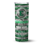 customized-eastern-michigan-eagles-patterned-waves-green-skinny-tumbler-best-selling.webp